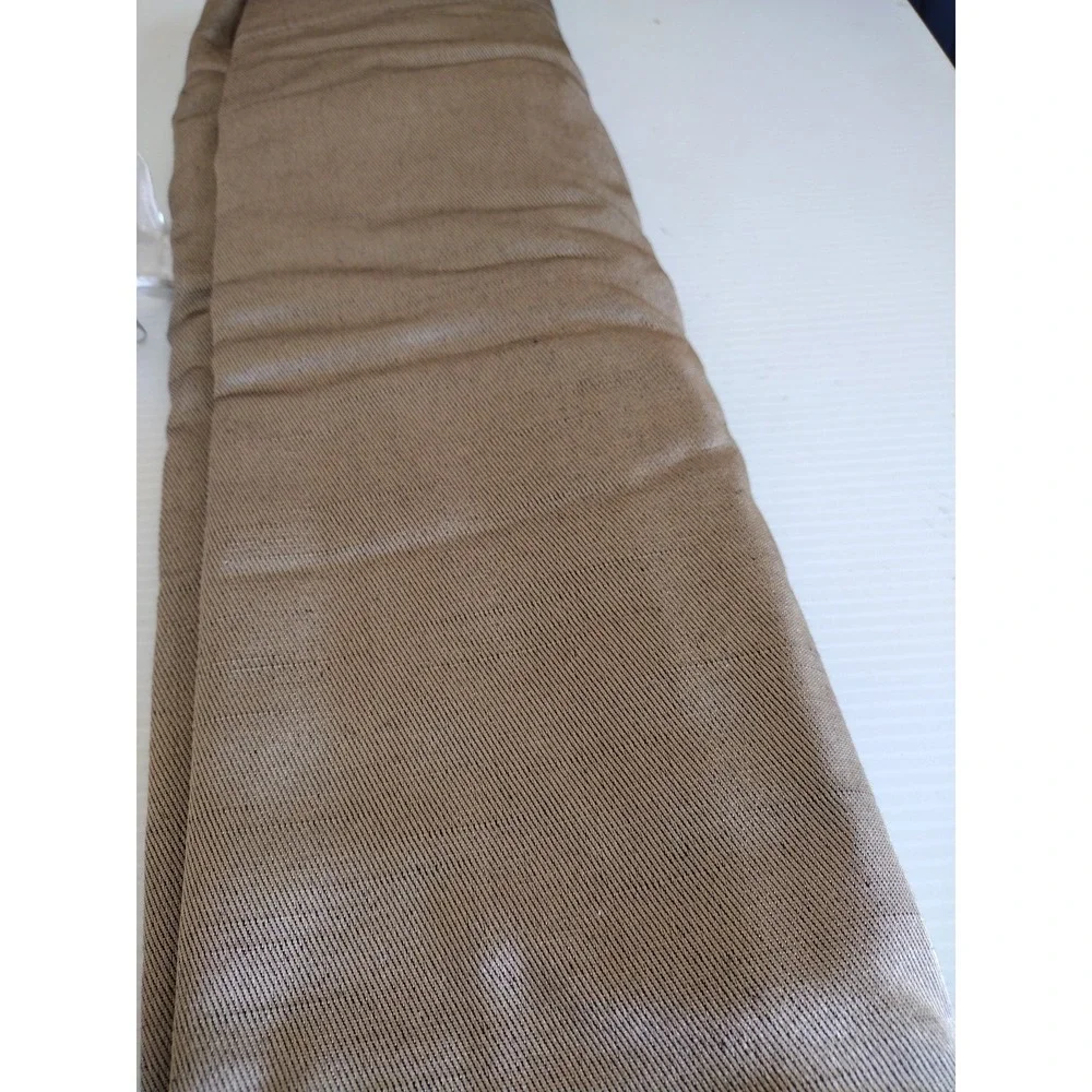 Ashton window curtain panel grommets Smoke 2 pack 50x78 Heavyweight‎ Blackout
